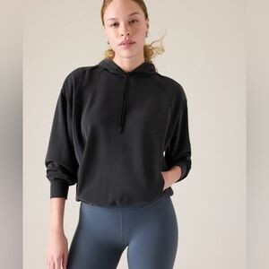 Athleta Seasoft Bubble Hem Hoodie, size XS